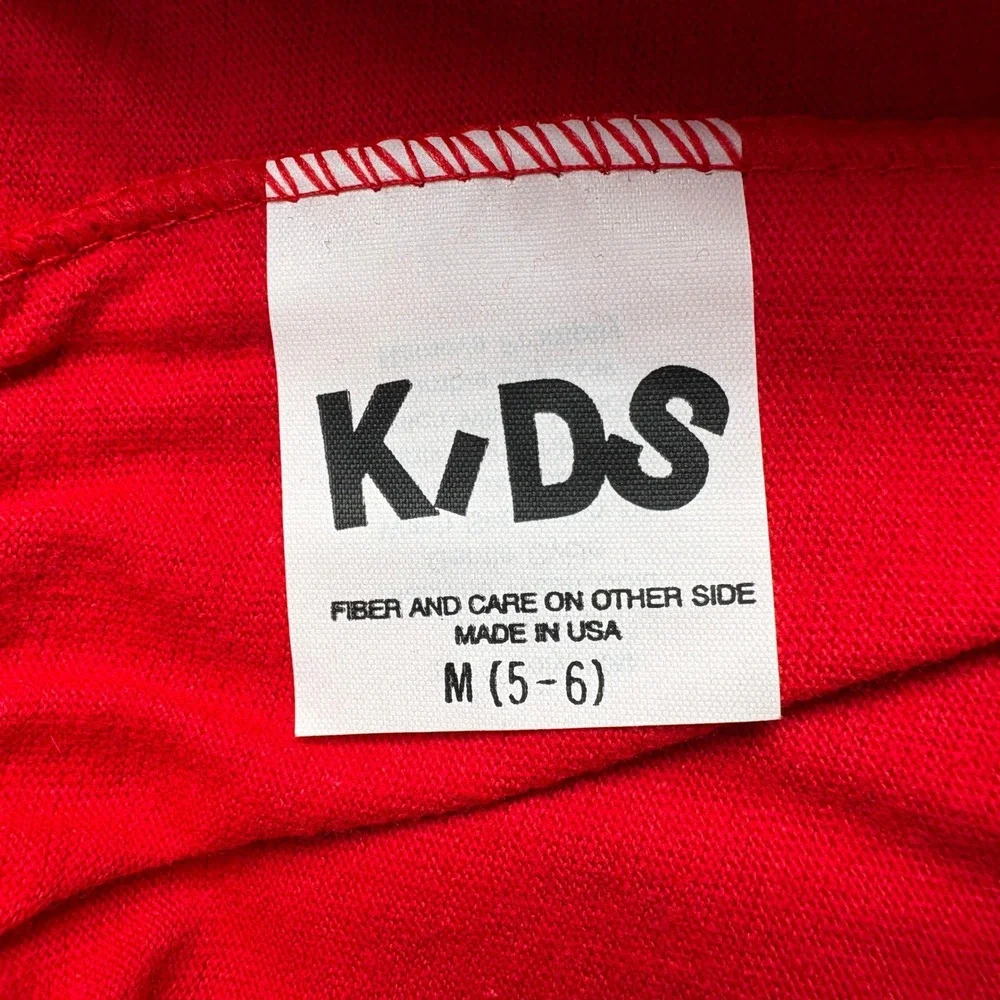 Vintage Chicago Bulls Kids T-Shirt and Shorts Set Size 5-6 Made in USA NBA 90s
